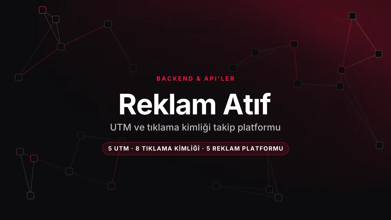 Reklam Atıf (Attribution) ve UTM Takip Platformu